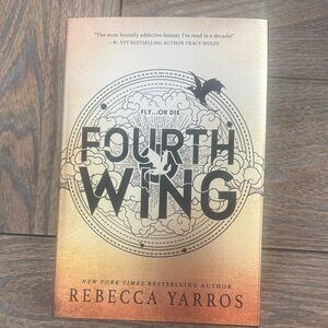 Fourth Wing Hardcover Book
